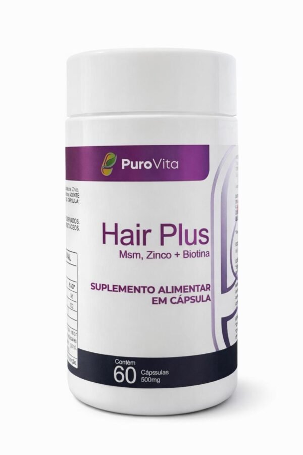PURO VITA HAIR PLUS SUPLEMENTO 60 CAPSULAS